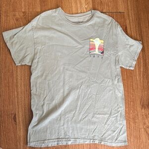 Heather Gray Crew Neck Short Sleeve Tee